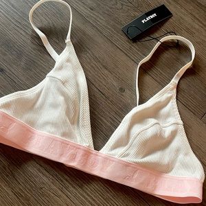 Playboy cotton jersey bralette NEW